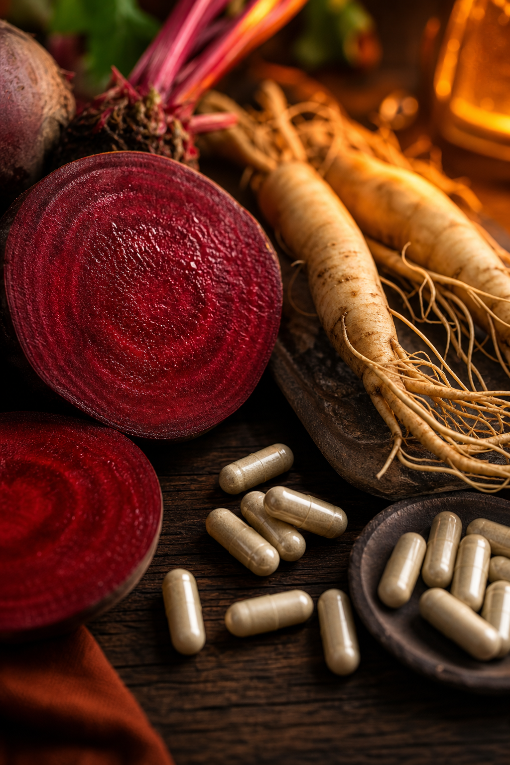 natural supplement ingredients that support nitric oxide production for harder erections.