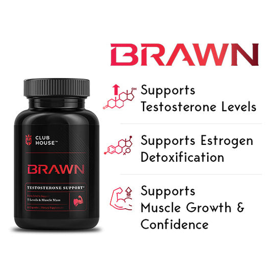 A photorealistic close‑up of natural ingredients like ashwagandha root, beet juice, and pine pollen on a wooden table, s